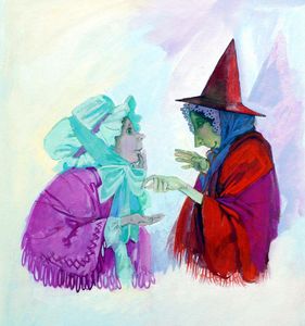 Thumbelina - The Witch's Trade art by Gwen Green