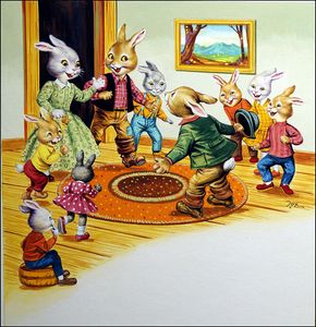 Kin Folk art by Henry Fox