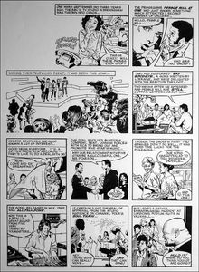 The 5 Star Story Part 3 (TWO pages) art by David Jackson
