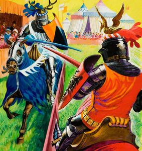 The Joust art by Andrew Howat