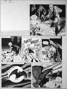 Warlock - Mandrake Root art by Jose Jimenez