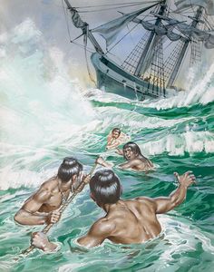 Maoris to the Rescue art by Angus McBride