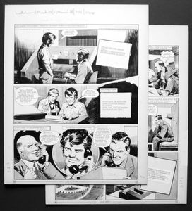 Number 13 Marvel Street - The Ex-Soldier James Fox (TWO pages) art by Bill Lacey