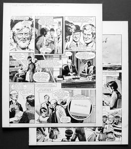 Number 13 Marvel Street - John Langham (TWO pages) art by Bill Lacey
