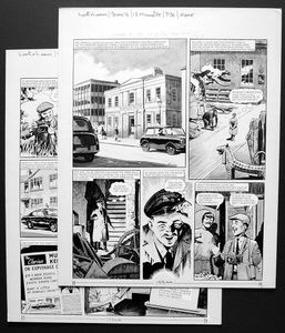 Number 13 Marvel Street - Mr. Markle (TWO pages) art by Bill Lacey
