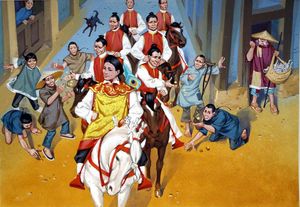 Aladdin Helps the Poor art by Angus McBride