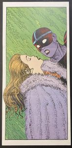 The Kiss art by Moebius (Jean Giraud)