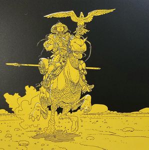 Sinjuku - Warrior of the Plains art by Moebius (Jean Giraud)