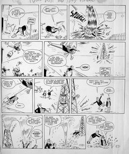 Ivor Lott & Tony Broke - Oil (TWO pages) art by Reg Parlett