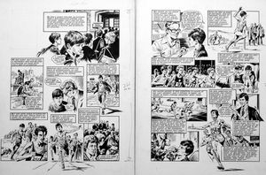 Sebastian Coe (TWO pages) art by Mike Noble