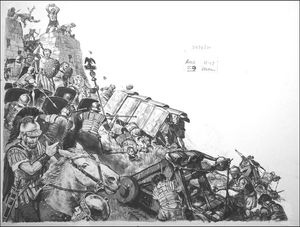 The Defeat of Caractacus art by Ken Petts