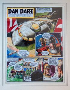 Dan Dare: 1990 - Cadets art by Keith Page