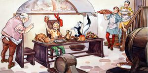 Dick Whittington: A Feast fit for a Lord Mayor art by Nadir Quinto