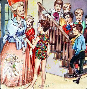 Peter Pan: Meeting the Folks art by Nadir Quinto