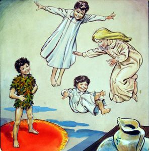 Peter Pan: Flying art by Nadir Quinto