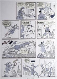 Inspector Gadget: Shockproof (TWO pages) art by Arthur Ranson