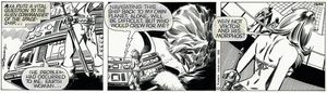 Axa daily strip 1666 - The Unmasked art by Enric Badia Romero