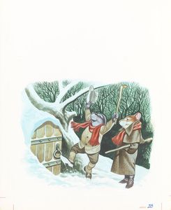 The Wind in the Willows - Mole and Ratty art by Ron Embleton