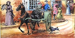 Black Beauty - Attention in the Streets art by Carlos Roume