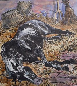 Black Beauty - On The Nod art by Carlos Roume