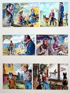 Dog of Flanders 9 art by Giorgio Trevisan
