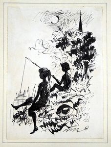 Children's Story art by Charles Clixby Watson