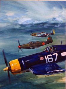 Flying Ghosts art by Gerry Wood