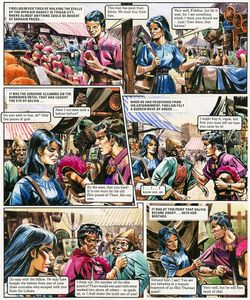 The Trigan Empire: Look and Learn issue 1013 (8 Aug 1981) b art by Gerry Wood