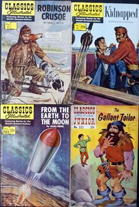 Assorted Classics Illustrated: Bundle 16 (USA editions, 4 issues)