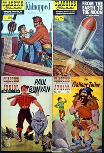 Assorted Classics Illustrated: Bundle 14 (USA editions, 4 issues)