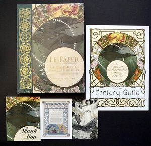 Le Pater: Alphonse Mucha's Symbolist Masterpiece and the Lineage of Mysticism by Alphonse Mucha