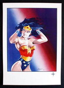 Ian Gibson: Wonder Woman art by Ian Gibson