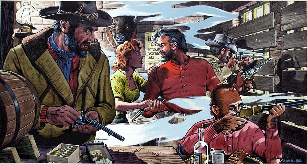 The Art of Denis McLoughlin by David Ashford, edited by Peter Richardson