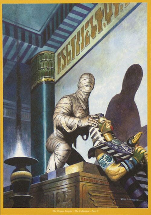 Free Limited Edition Trigan print, The Trigan Empire Volume  9: The Curse Of King Yutta (Complete Don Lawrence Collection)