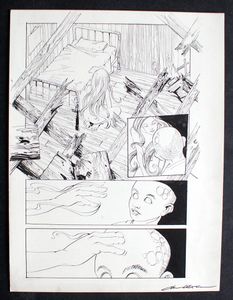 Judge Dredd: Anderson Psi-Division: A Flicker Of Life 3 (SIGNED) (Original) Comic Art