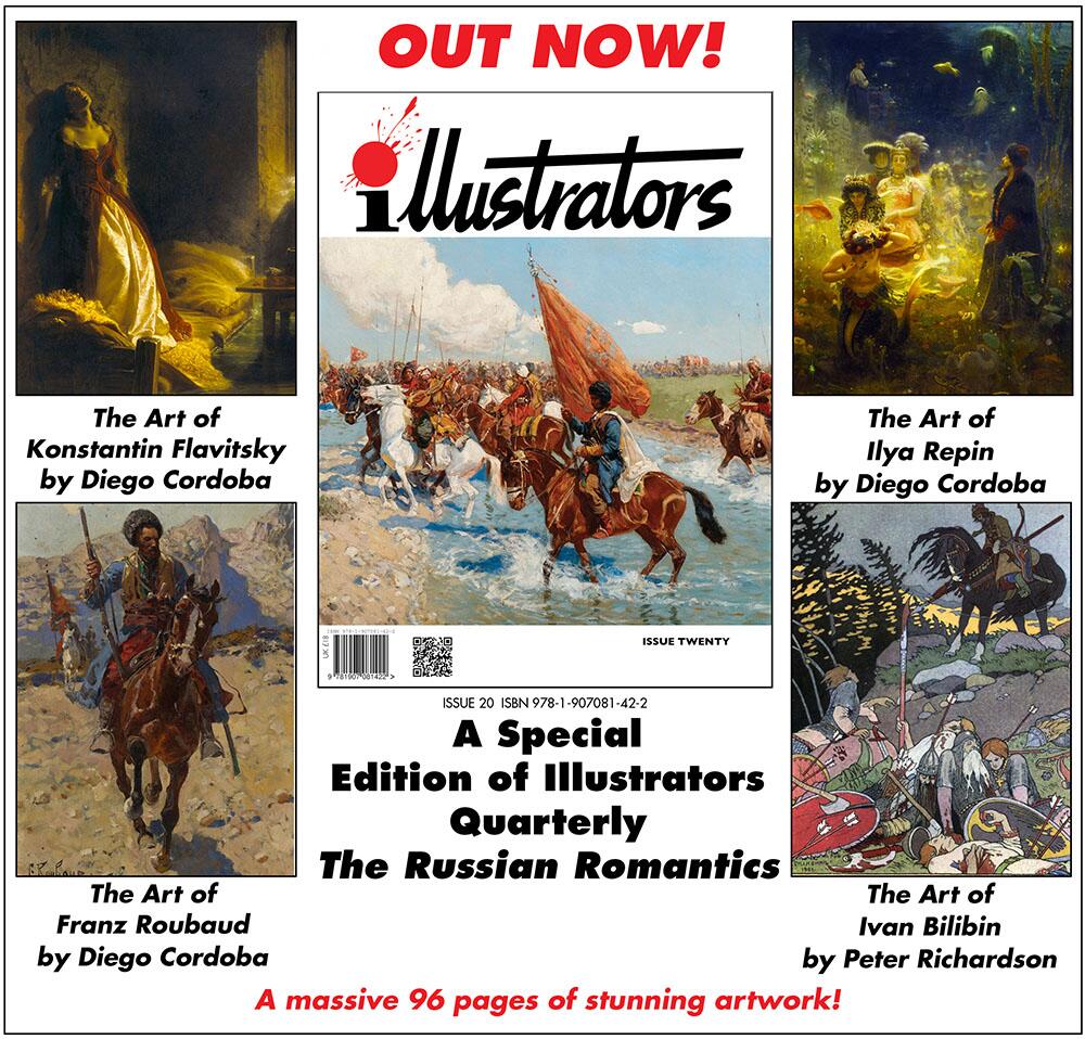 illustrators issue 20 ONLINE EDITION by Diego Cordoba, Peter Richardson; edited by Diego Cordoba