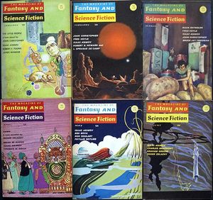 The Magazine of Fantasy and Science Fiction: 1967 - Volume 32, #1 - #6 (6 issues)