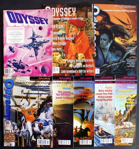 Odyssey: A Magazine of Fantasy & Science Fiction Bundle (8 issues) by Larry Niven, et al