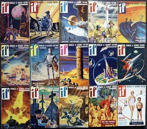 If: Worlds of Science Fiction: British Edition Volume 1 (COMPLETE - 15 issues)