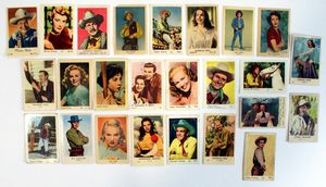 Cigarette Cards: Actors Bundle #9 (25 cards)