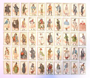 Cigarette Cards: Charles Dickens Characters Bundle #2 (50 cards)