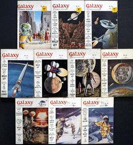 Galaxy Science Fiction: British Edition #60 to #69 (10 issues)