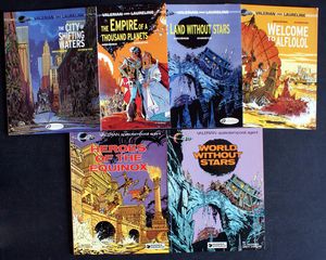 Valerian & Laureline Bundle (6 Books) by Pierre Christin