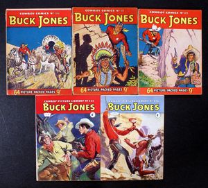 Cowboy Picture Library: Buck Jones Bundle (5 issues)