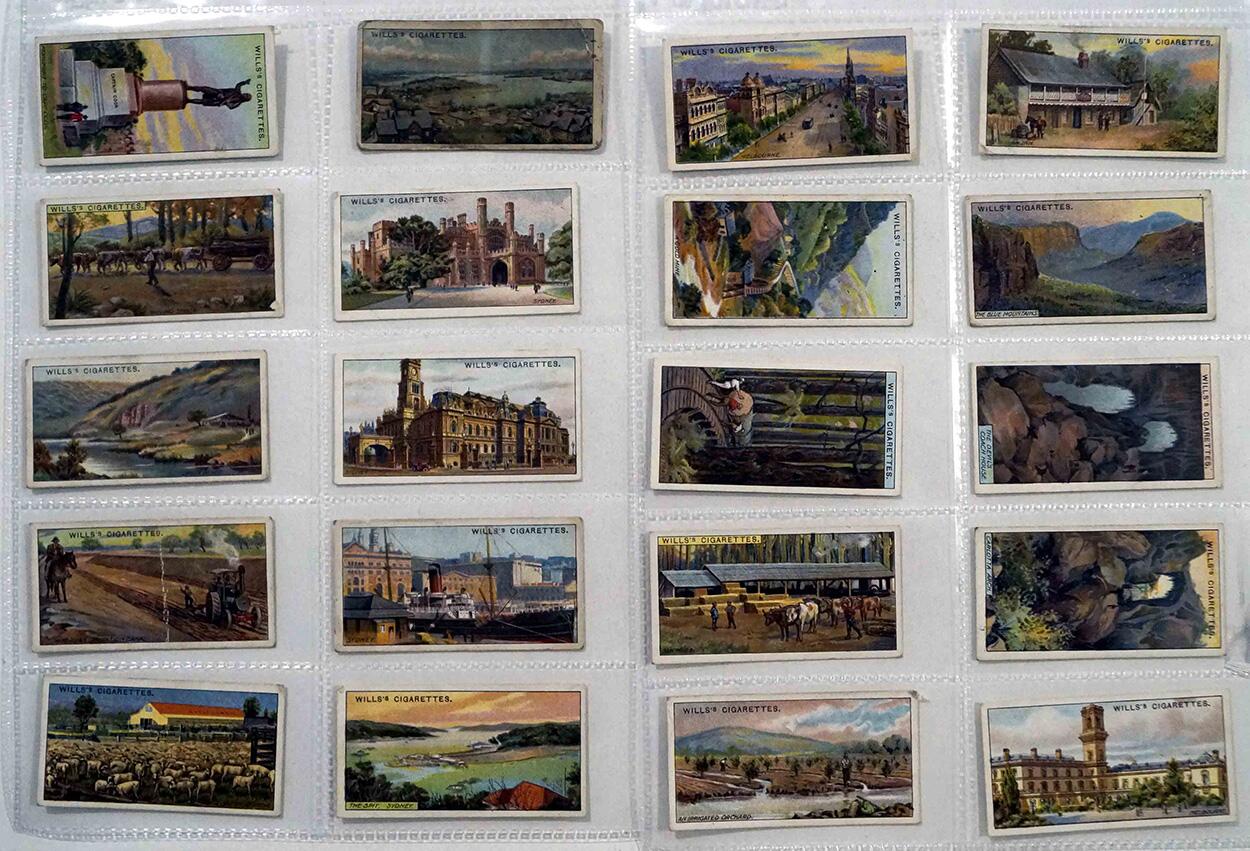 Full Set of 50 Cigarette Cards Overseas Dominions (Australia) (1915)