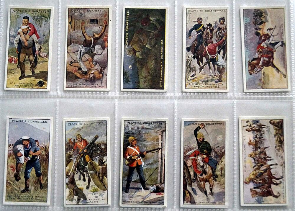 Full Set of 25 Cigarette Cards: Victoria Cross (1909) by Various