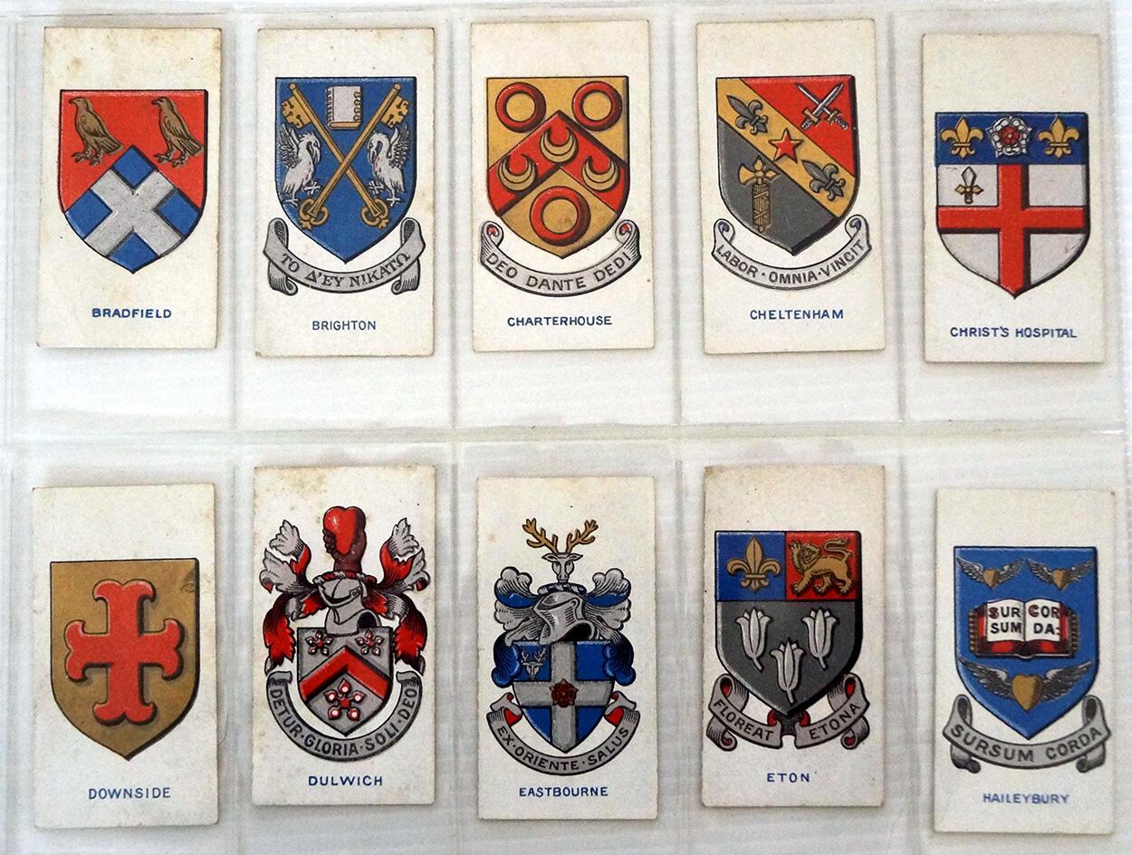 School Badges   Full set of 25 cards (1927)