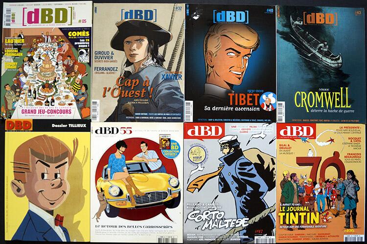 Assorted French Magazines: Casemate, BoDoï, Vécu & dBD (21 issues)