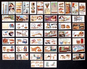 Cigarette Cards: Household Hints (1930) (50 cards)