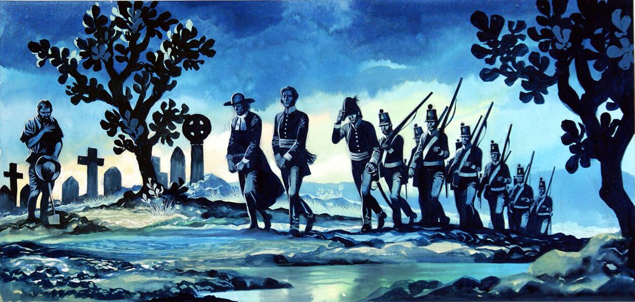 Augustin de Iturbide art by Ron Embleton